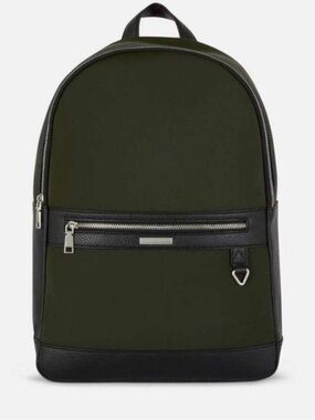 KEM Olive green and black backpack